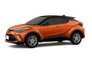 Black x orange metallic