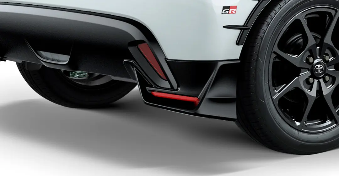 TRD GR Rear Side Spoiler for Toyota Yaris 2020/2~