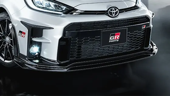 TRD GR Front Spoiler & GR Rear Spoiler Extension for Toyota GR Yaris