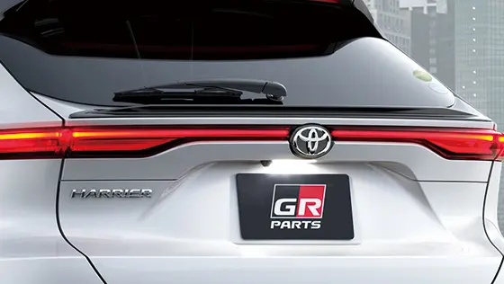 TRD GR Back Door Spoiler for Harrier 80 Series 2020.06~