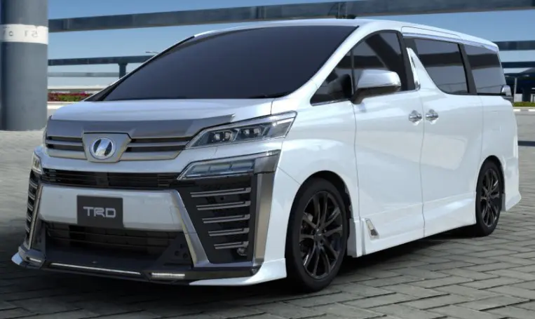 TRD BODY KIT FOR TOYOTA AERO BODY VELLFIRE