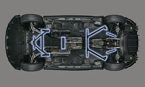 TRD Member Brace for LEXUS RC F SPORT 2018/10