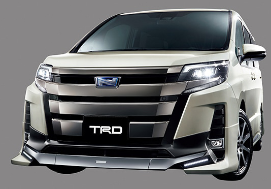 TRD AERO BODY KIT FOR TOYOTA NOAH HYBRID SI, SI