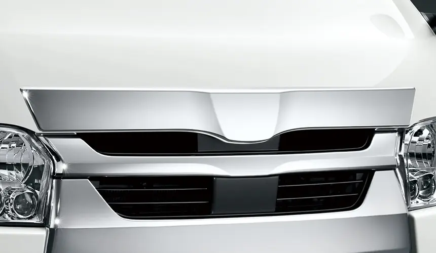 Modellista Hood Cover Plating for Toyota Hiace