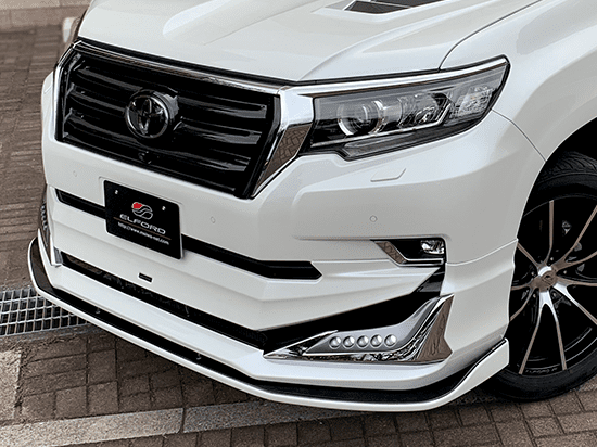 Elford LED Day Light Panel for Prado150 Modellista spoiler