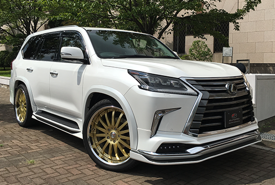 ELFORD OVER FENDERS FOR LEXUS LX570 MODELLISTA