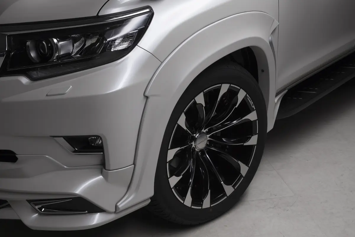 WALD Sports Line Front/Rear Over Fender Set for Toyota Prado 2017~