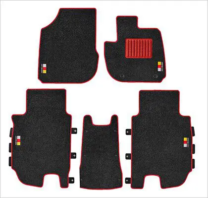 Mugen Sports Mat Black x Red for Honda Vezel 2021~2024