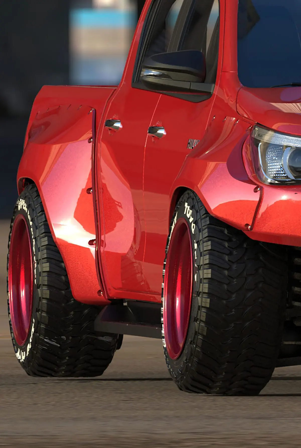 Rocket Bunny Over Fender Kit for Toyota Hilux GUN125 2017~2020