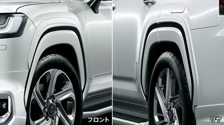 Modellista Over Fender Garnish for Landcruiser 300