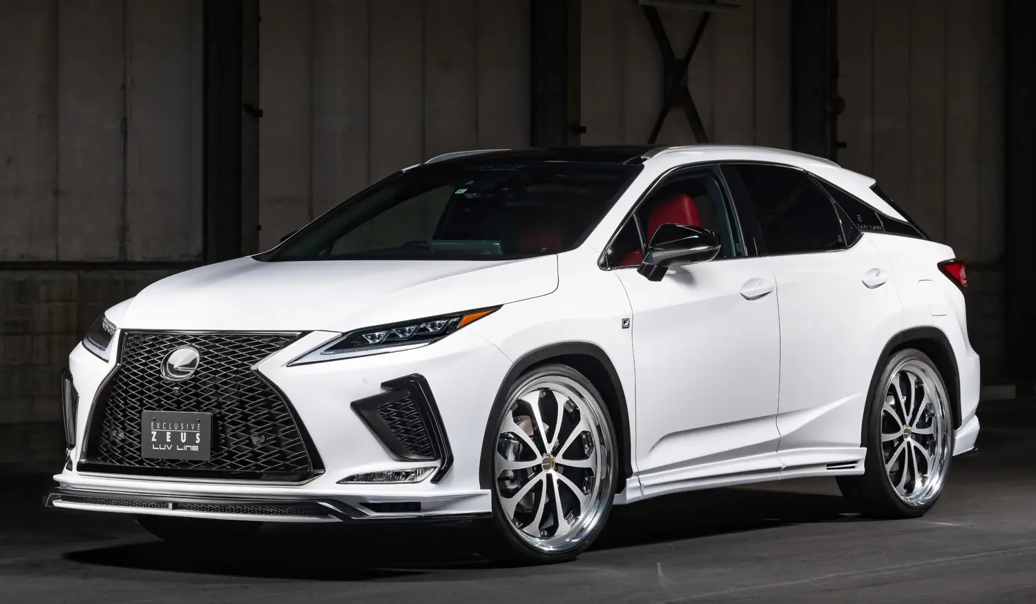 M'Z SPEED LUV LINE BLUE BODY KIT FOR LEXUS RX 2019/10 - 2022/10