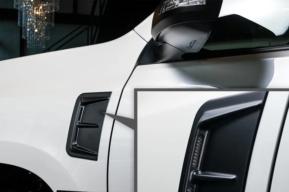 M'z SPEED Crossline Fender Duct for Toyota Landcruiser Prado