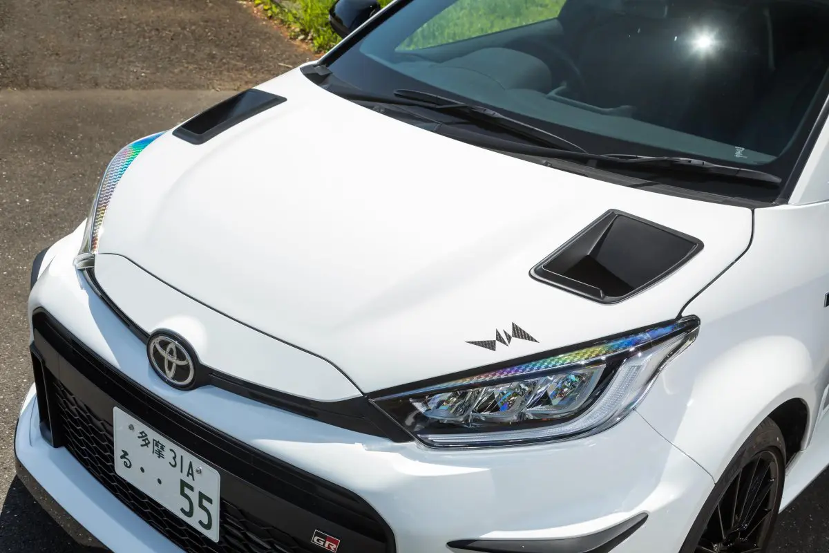 Wellpine Bonnet Air Outlet Frame for GR Yaris