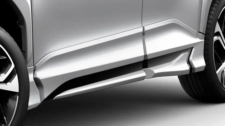 Modellista Elegant Ice Side Skirt for Toyota Yaris Cross