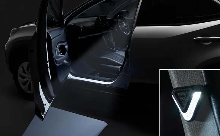 Modellista LED Smart footlight for Toyota Yaris Cross