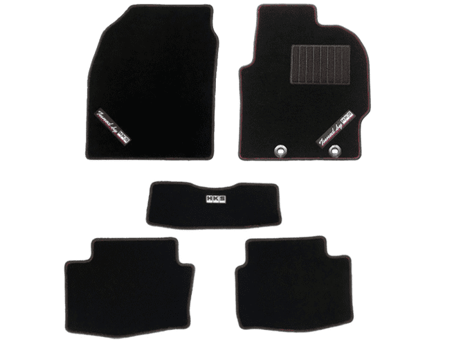 HKS Front & Rear Floor Mats for GR Yaris