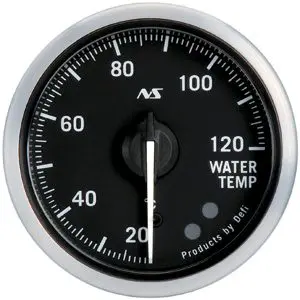 Defi-Link Meter ADVANCE RS Water Temperature Φ60 Gauge DF18401