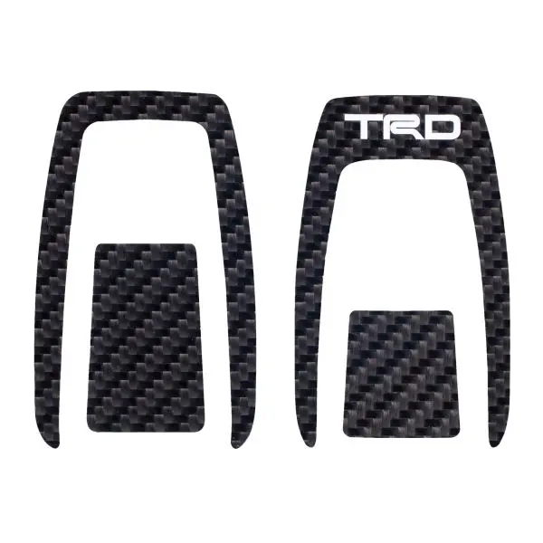 TRD Carbon smart key garnish