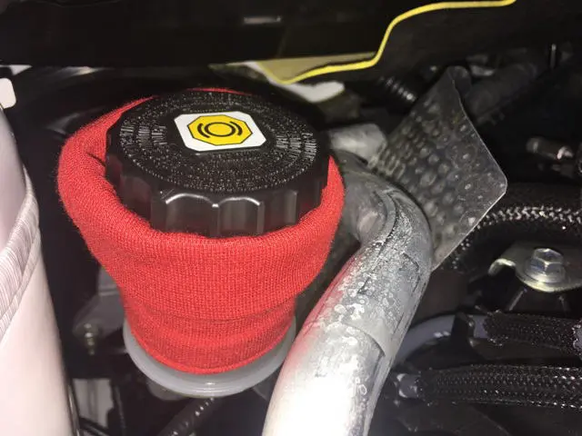 RIGID Red Tank Cover for Toyota GR Yaris