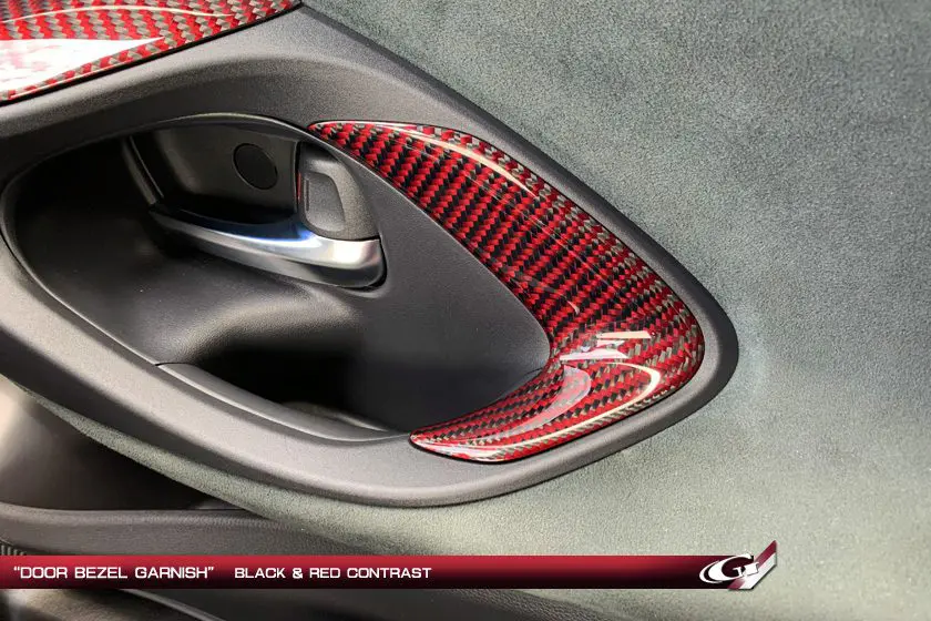 GRAZIO Red Door Bezel for Toyota GR YARIS