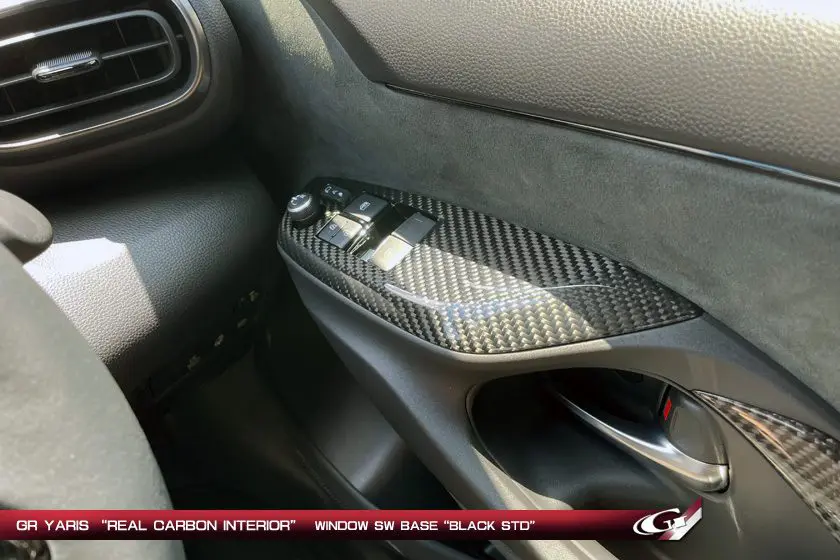 GRAZIO Black Window SW Base for Toyota GR YARIS
