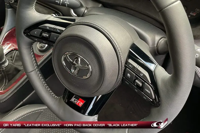 GRAZIO Horn Pad Back Cover for Toyota GR YARIS
