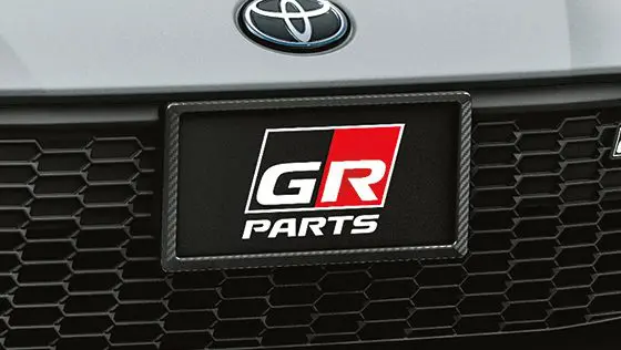 TRD GR Carbon Number Frame for Toyota Cars