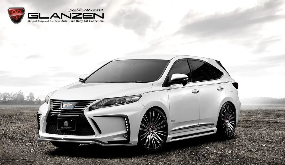 SILKBLAZE AERO KIT FOR TOYOTA HARRIER