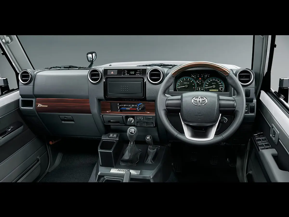 TOYOTA GENUINE LAND CRUISER 70TH ANNIVERSARY INTERIOR PANEL SET