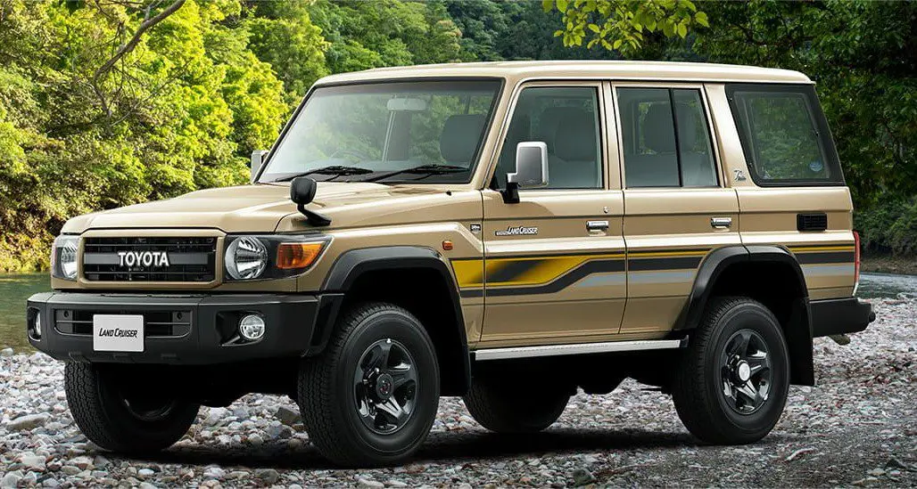 Toyota Genuine 70th Anniversary Parts for Land Cruiser 70