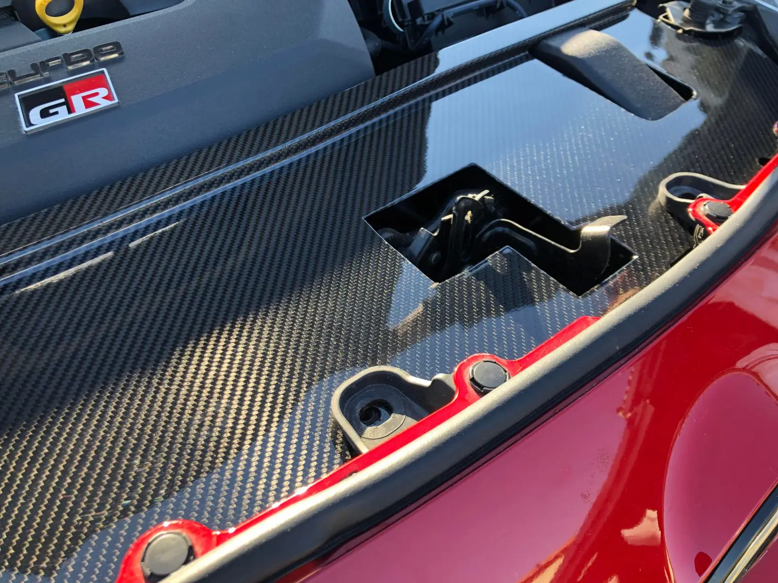 RS CARBON Radiator Cooling panel for GR Yaris