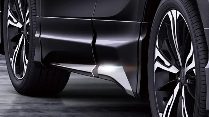 Modellista GRAN BLAZE Side Skirt For Toyota HARRIER 80 Series