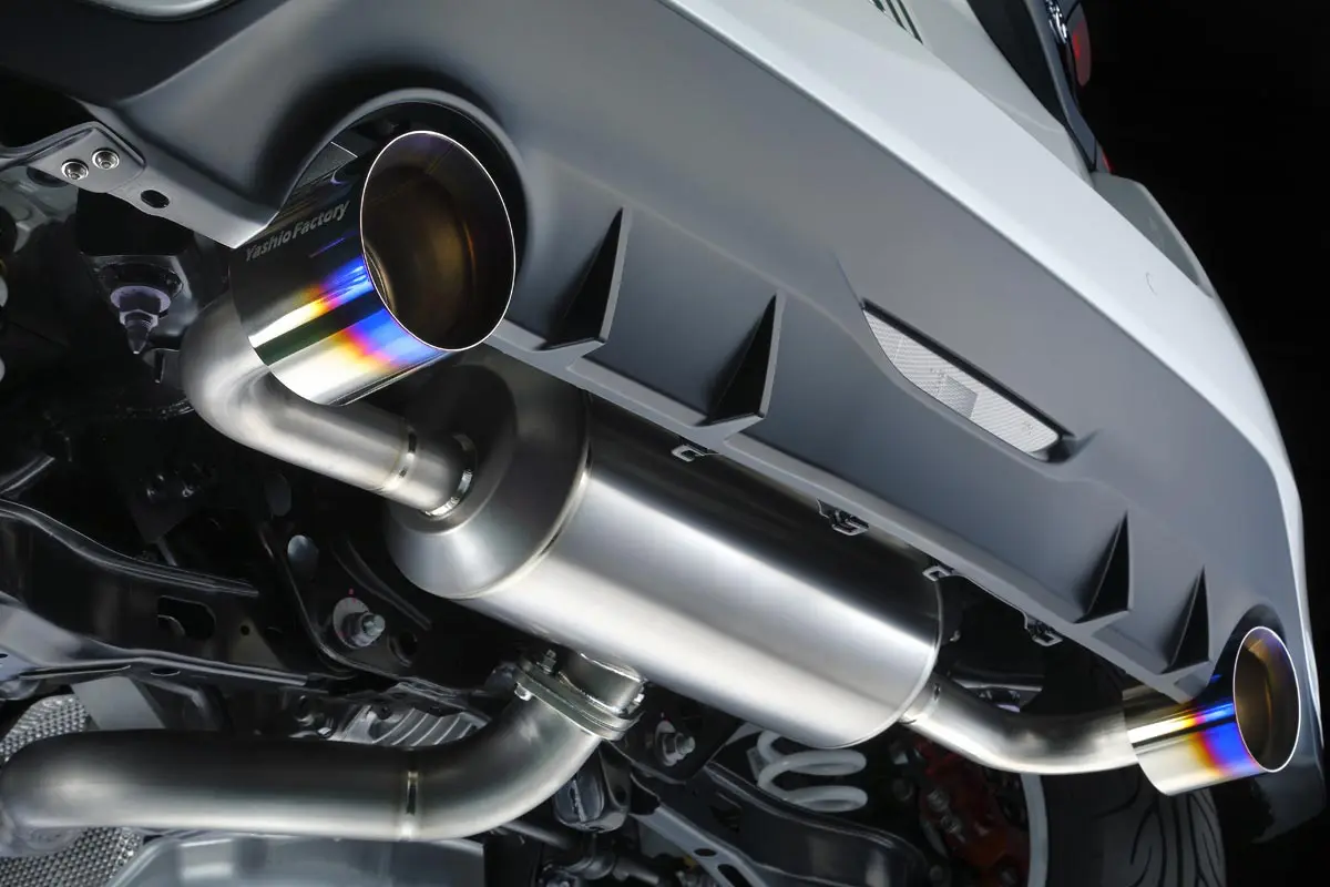 Yashio Factory Super Silent Titanium Muffler for GR YARIS
