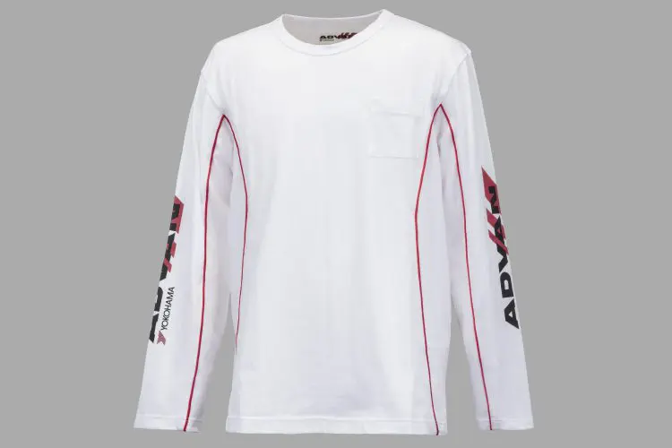 ADVAN Long Sleeve T-shirt White
