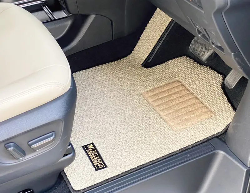 LEGANCE Black Edge Floor Mat Full Set for GRANACE G8 Seater