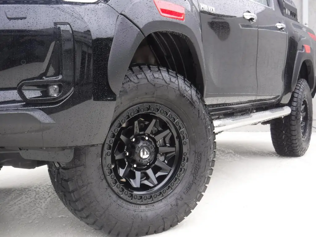 GI★GEAR Flat style Side guard guard fender for Hilux