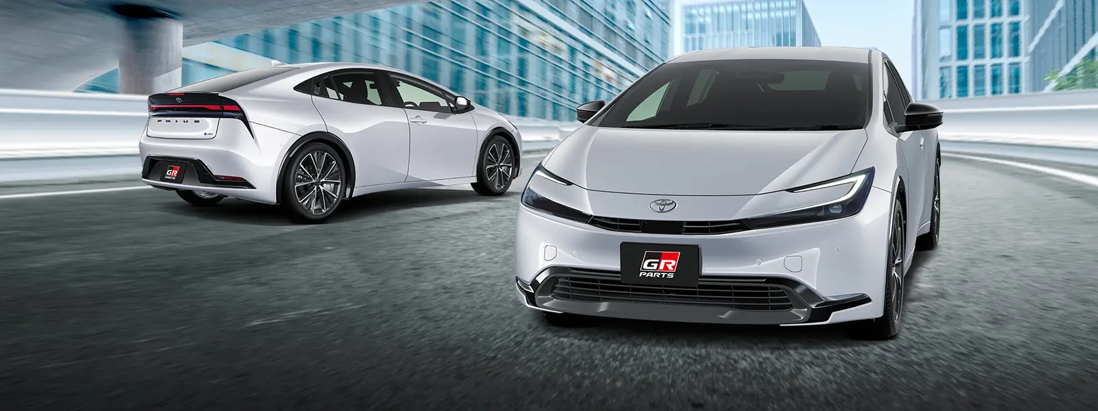 TRD Front Spoiler & Tail gate Spoiler Kit for Toyota Prius 2023~