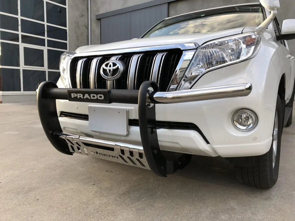 GI★GEAR Front Grill Guard Bumper for Prado 150