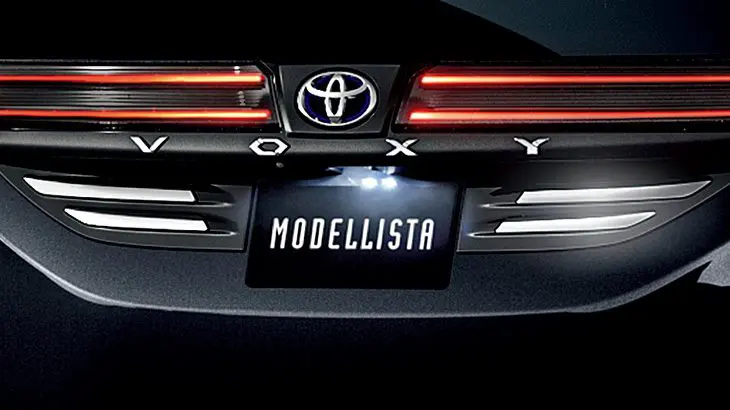 Modellista Back Door Garnish For Toyota Voxy 2021