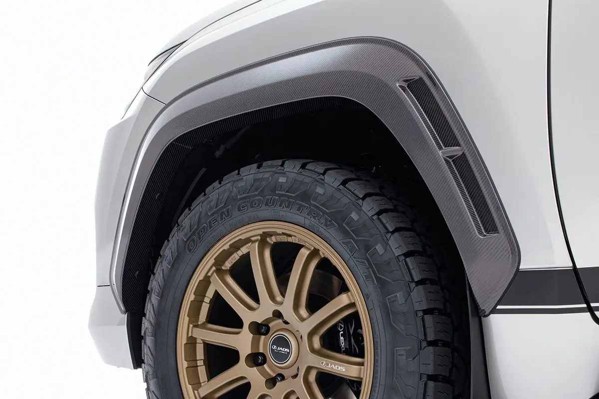 JAOS CARBON FENDER FLARE TYPE-R 20MM for LEXUS LX600