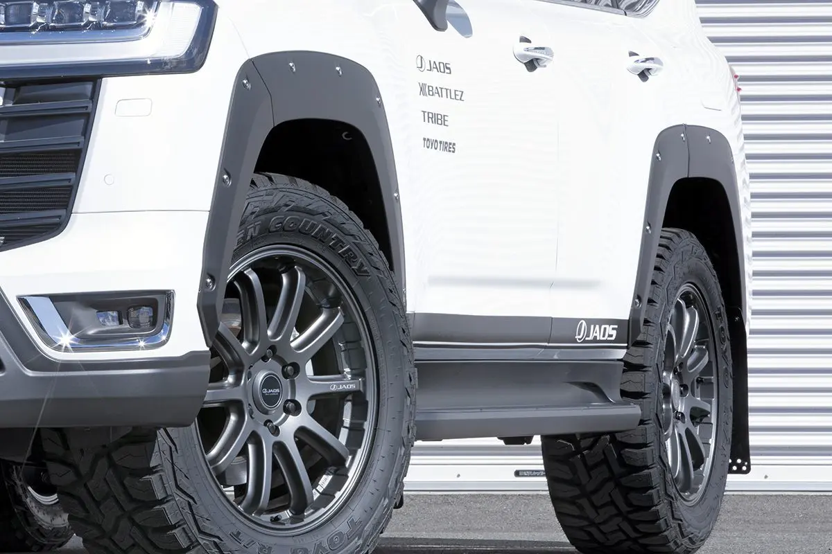 JAOS 10MM Fender Garnish TYPE-X for Landcruiser 300 GR Sport
