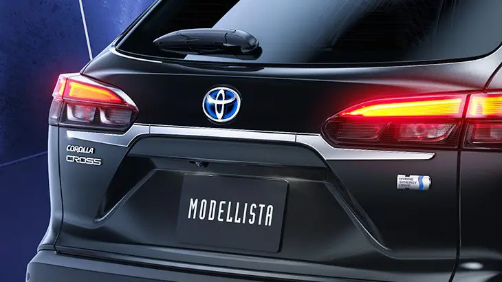 Modellista Back Door Garnish for Corolla Cross 2021~