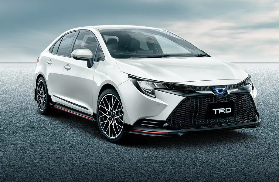 TRD AERO Black Edition Body Kit for Toyota Corolla
