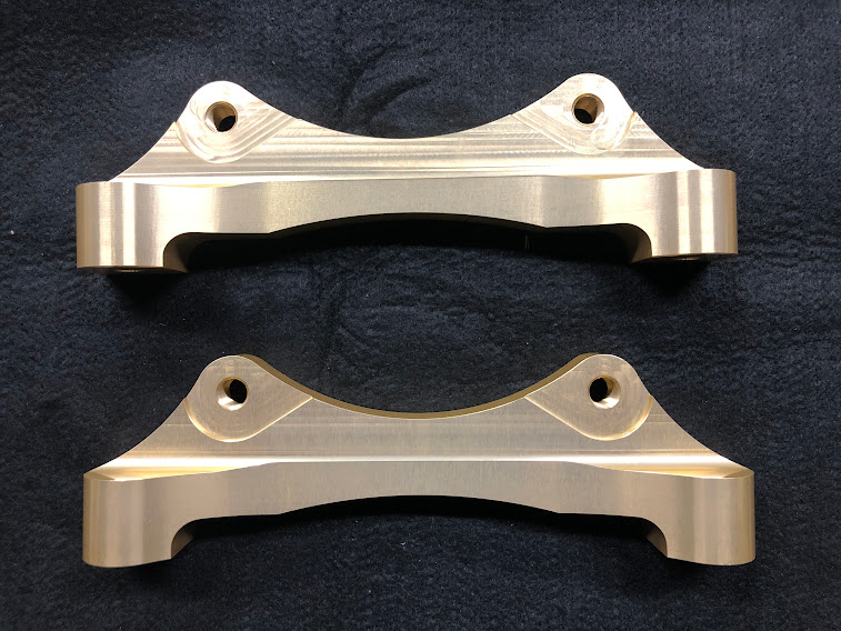 REVOLUTION FRONT REPLACEMENT BRAKE ROTOR CALIPER BRACKET FOR GR YARIS