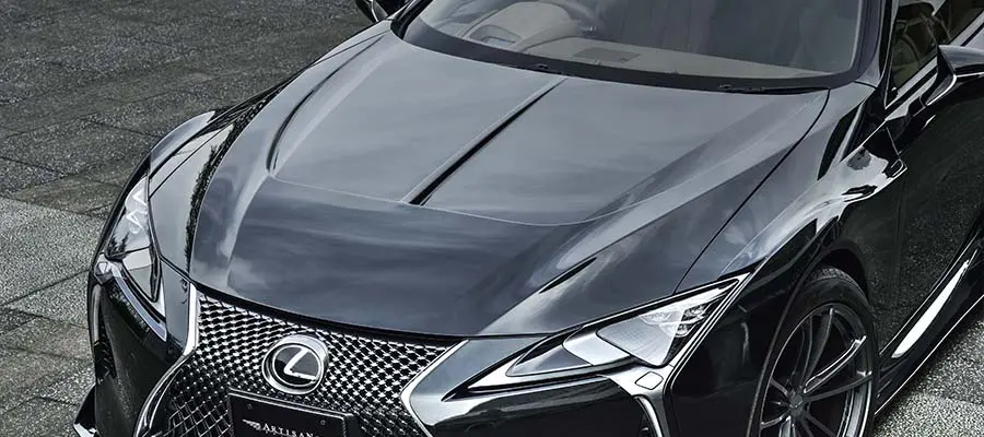 ARTISAN SPIRITS BLACK LABEL GT BONNET HOOD for LEXUS LC 500