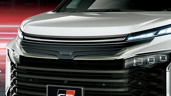 TRD GR FRONT BUMPER GARNISH for Toyota Voxy 2022