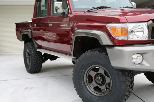 MOTORAGE Over Fender GRJ79K L Size for Land Cruiser 70