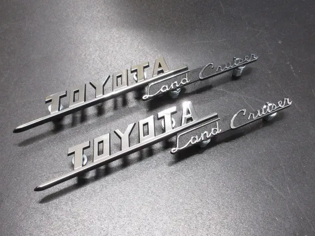Genuine Land Cruiser emblem left and right set for Land Cruiser