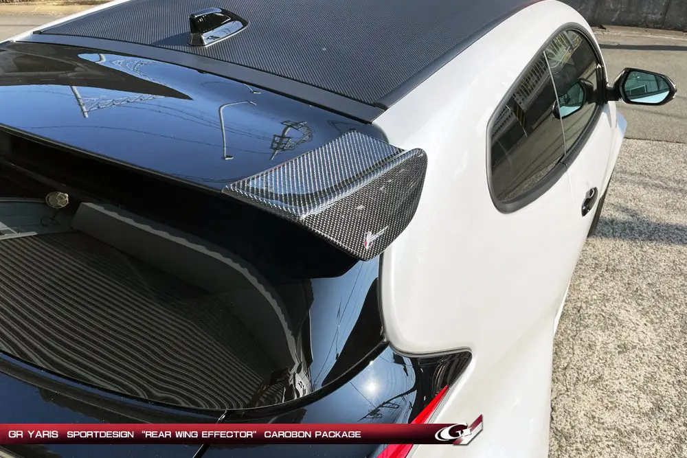 GRAZIO Carbon Rear Wing Effectors for Toyota GR YARIS