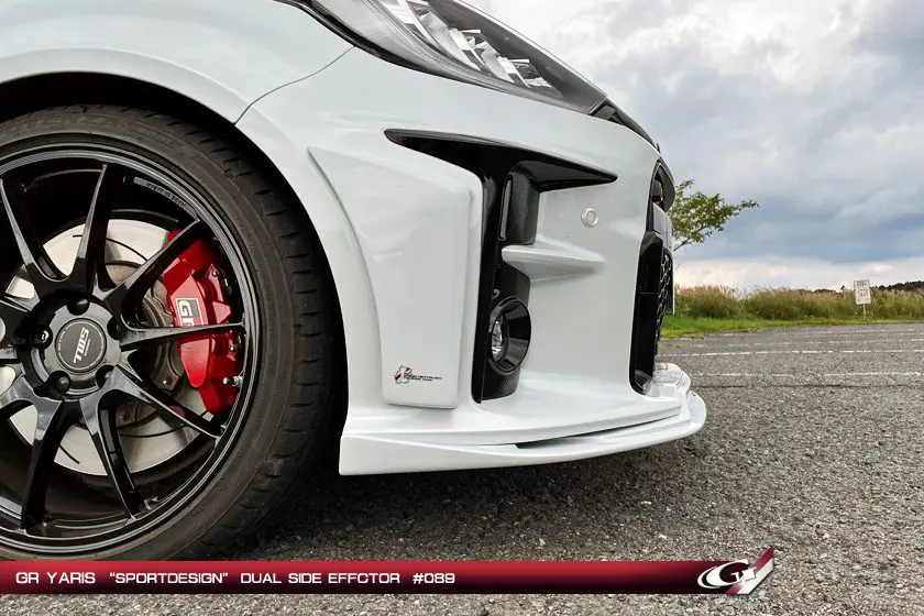 GRAZIO Dual Side Effectors Unpainted for Toyota GR YARIS